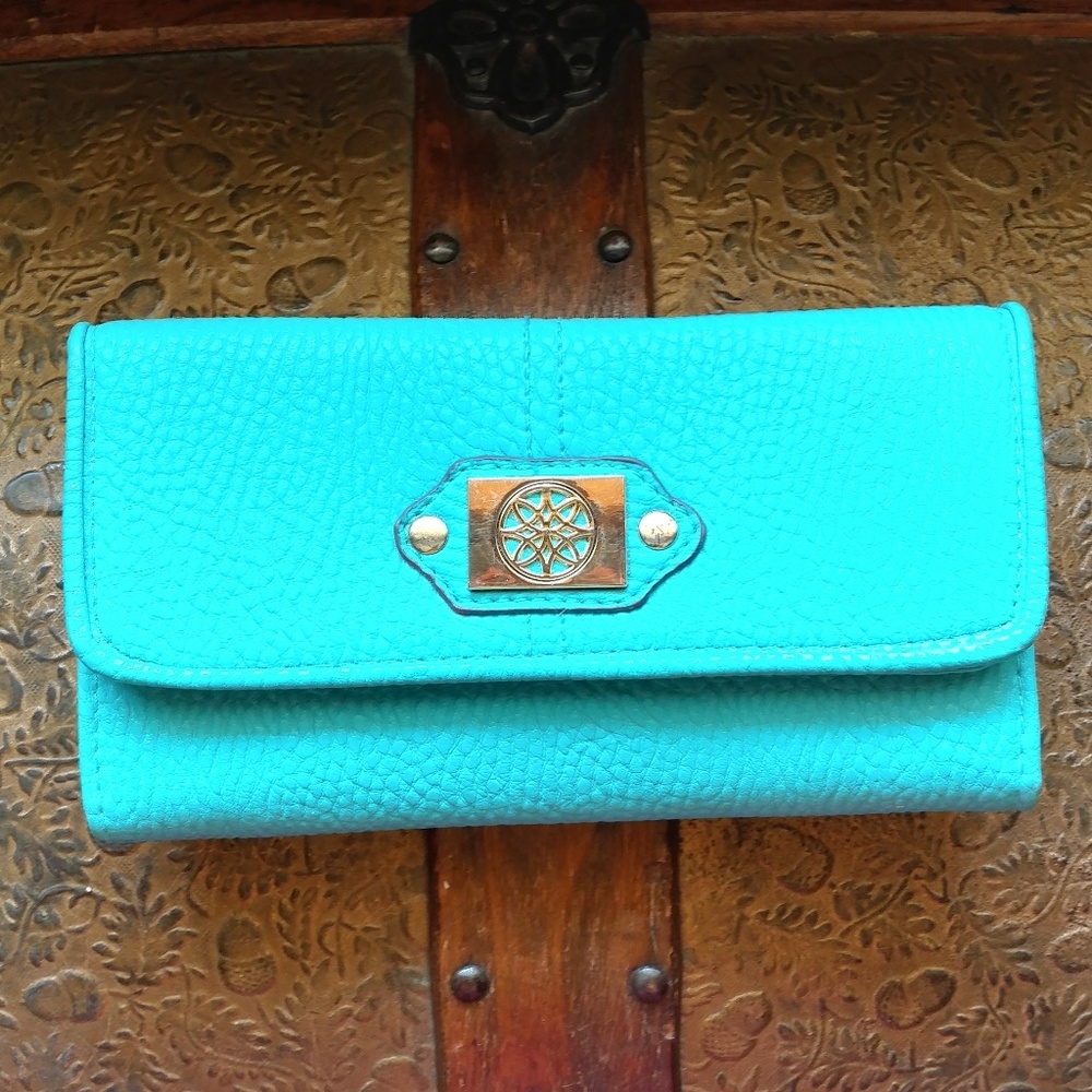Teal wallet